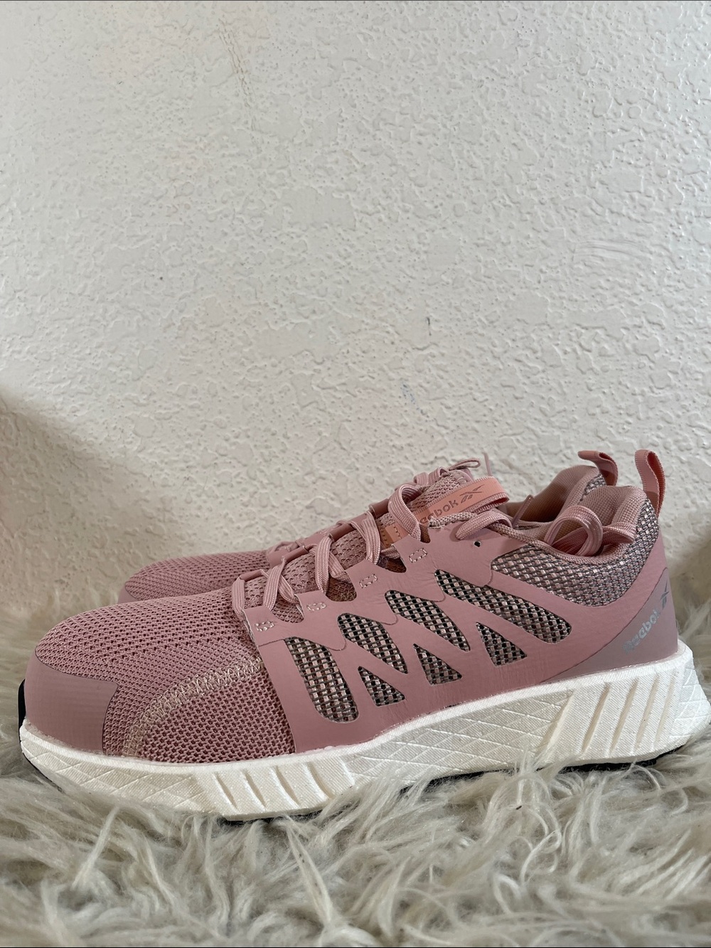 Reebok Fusion Flexweave Work EH Comp Toe Pink RB546 Women's Size 10.5 NEW - Picture 9 of 16